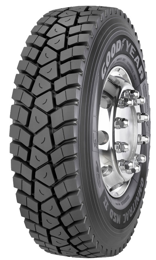 13 R22,5 Goodyear MSDII DURASEAL 156/150K TL - nákladní, záběrová pneumatika