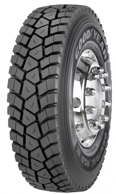 13 R22,5 Goodyear MSDII DURASEAL 156/150K TL - nákladní, záběrová pneumatika č.1