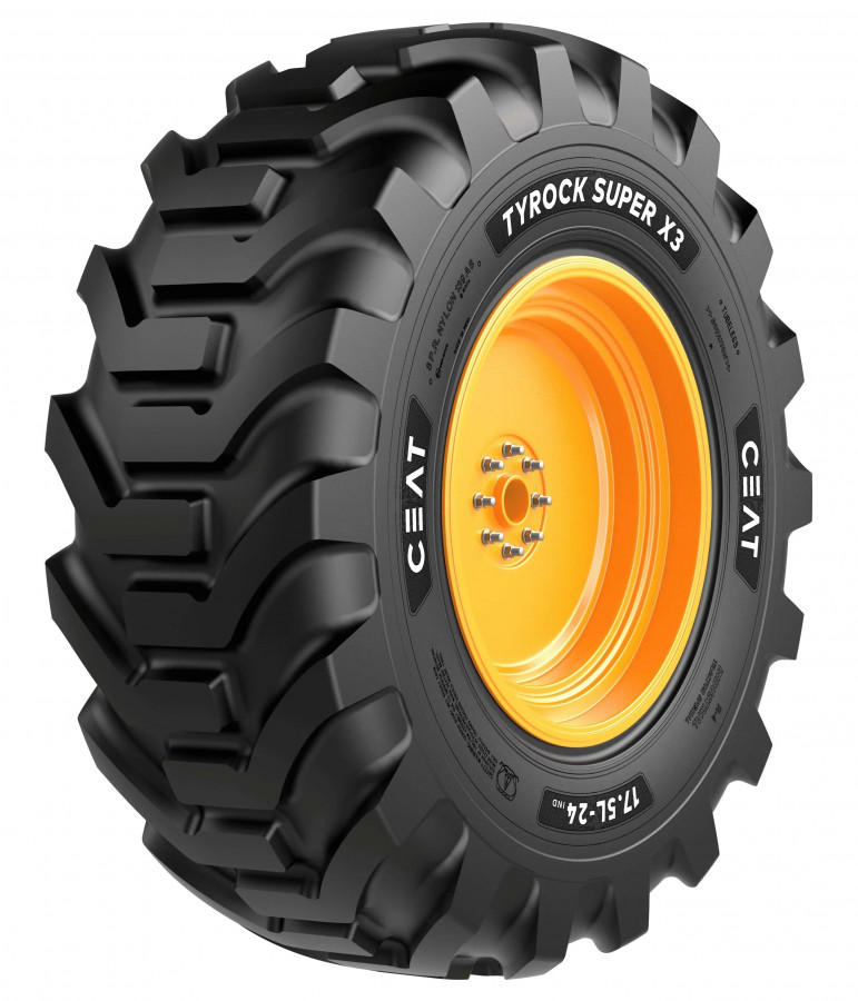 15-19,5 6PR TYROCK SUPER X3 TL CEAT 